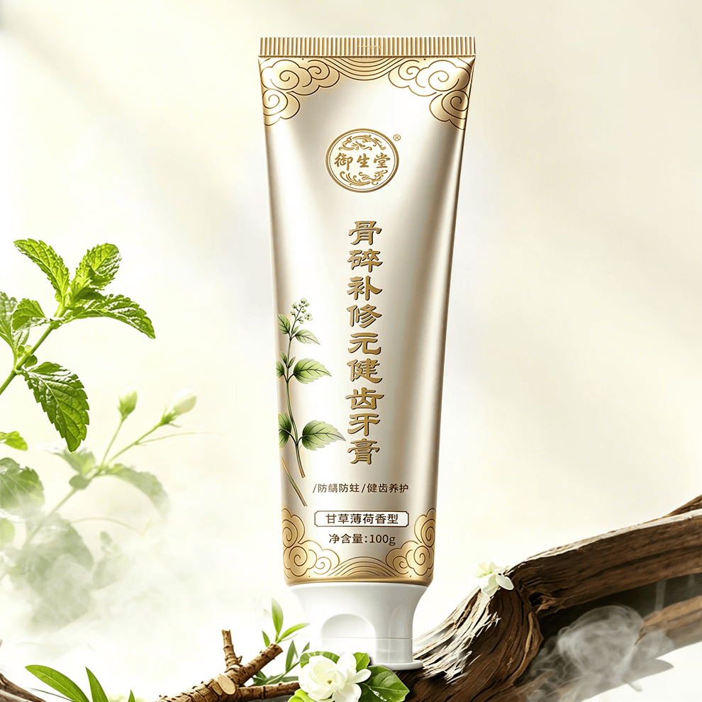 御生堂北京御生堂骨碎补修元健齿牙膏含氟草本益生菌防蛀护齿甘草薄荷 甘草薄荷香型1支