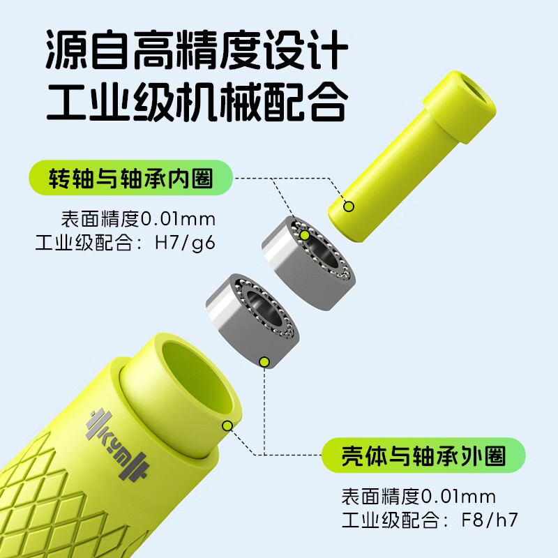 KYM跳绳中小学生考试成人运动专用幼儿园儿童健身竞速减肥初学双轴承 【超轻竞速绳】分段式更省力珊瑚粉K9