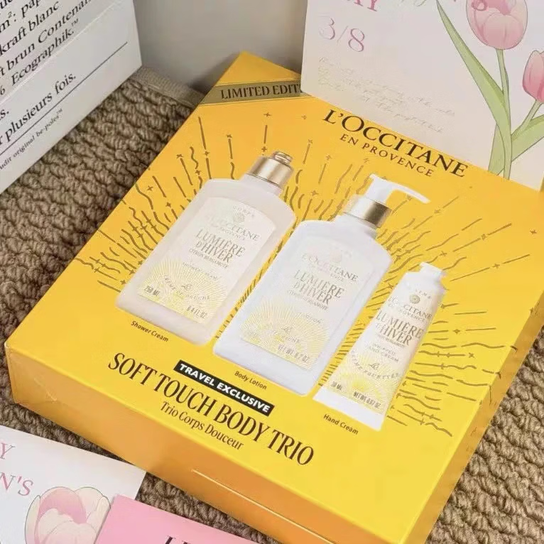 欧舒丹(L'OCCITANE)欧舒丹护手霜乳木果新版樱花礼盒保湿滋润留香生日礼物伴手礼送礼 欧舒丹8件套