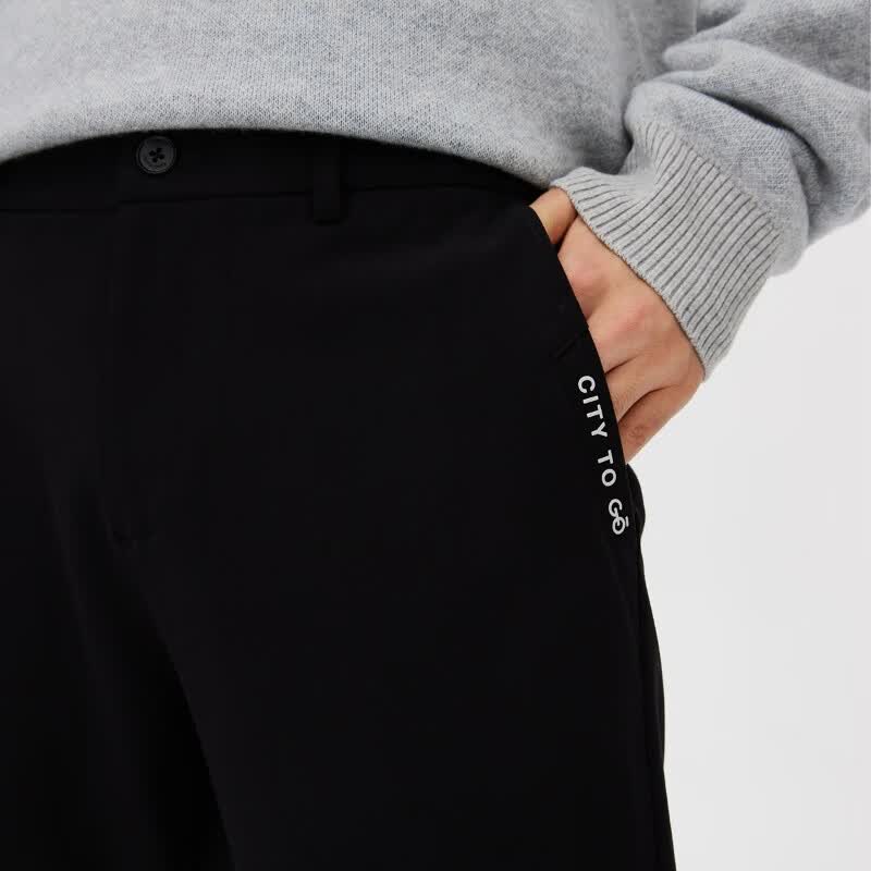 杰克·琼斯(JACK&JONES)男装休闲裤合集 223114023黑色 29 170/76A(29)