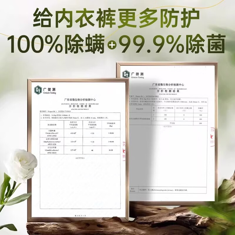妇炎洁内衣裤洗液专用除菌除螨99.9%袪黄血渍可手洗袪异味持久留香套装 【爆款组合装】300g*3瓶