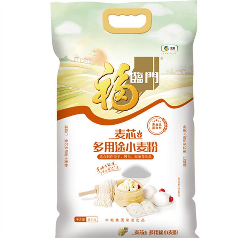 中粮福临门麦芯多用途小麦粉5kg小麦面粉