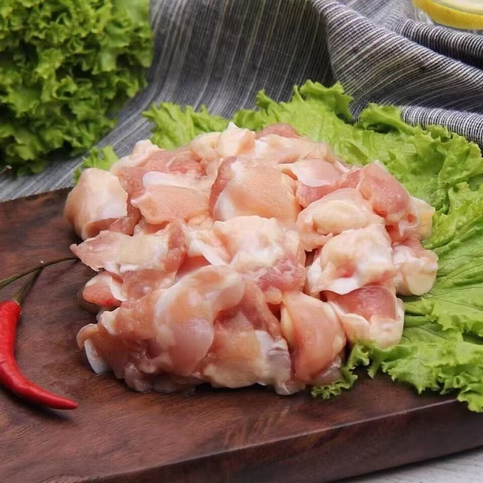 【王牌单品】新鲜生鲜膝软骨掌中宝大颗粒烧烤串串美食必备生鲜 4斤