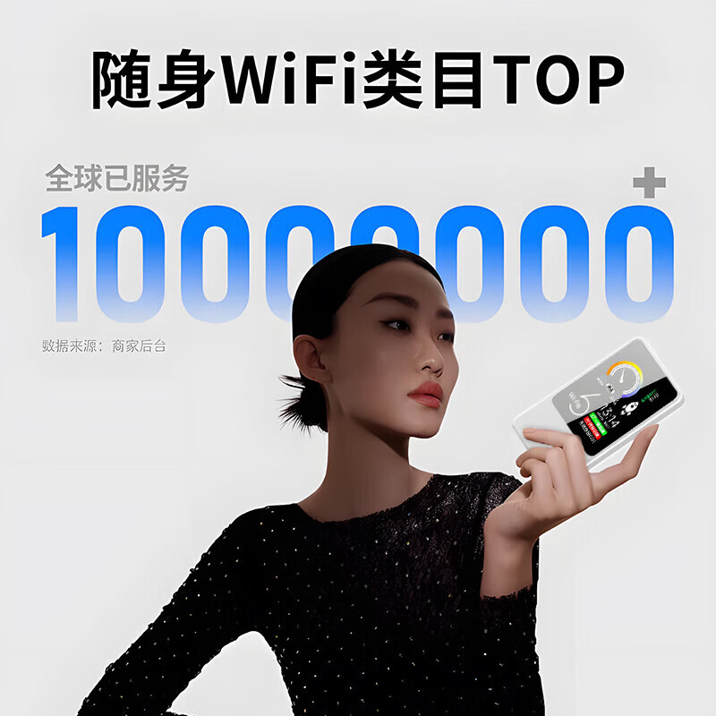 SENYO随身wifi多网全国通用无线wi-fi6免插卡移动无限制大流量卡无线网卡电竞办公网络2026款 【顶配内置9天线矩阵】多网通10000毫安-蓝 新wifi6加持-信号增强60%