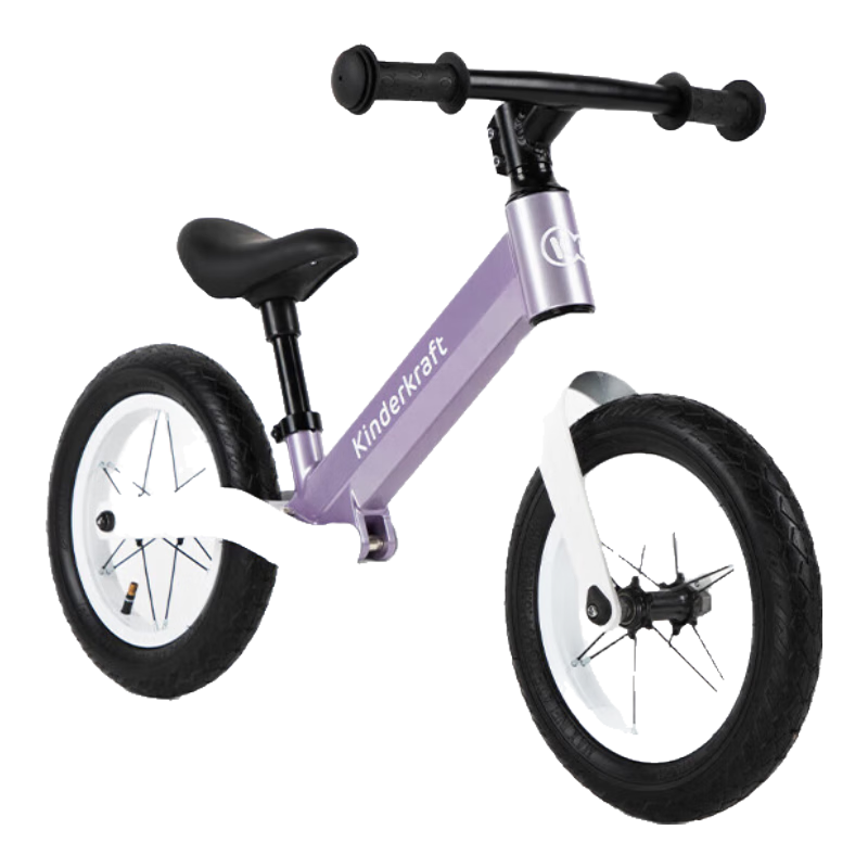 KinderKraft兒童平衡車(chē)2-6歲無(wú)腳踏學(xué)步車(chē)寶寶滑步自行車(chē)滑行車(chē)61兒童節(jié)禮物 12寸【蕨蕨紫輕量升級(jí)款】
