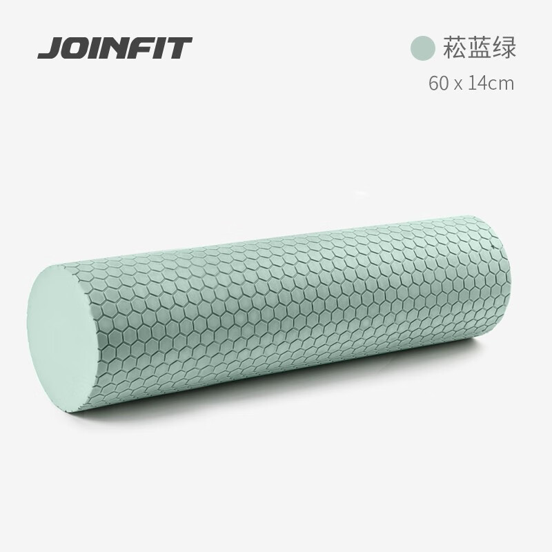 JOINFIT 浮点泡沫轴 肌肉放松按摩轴滚轴 瑜伽辅助按摩棒 普拉提练习 菘蓝绿60cm