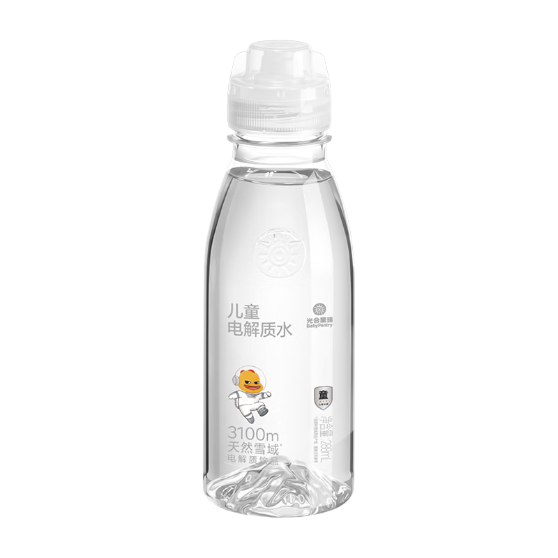 光合星球儿童电解质水运动出汗补水天然电解质补充饮料健康纯净配方 288ml
