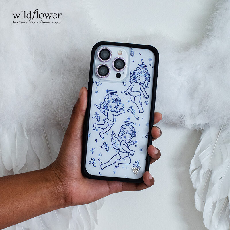 【品牌严选】Wildflower天使手机壳适用苹果iPhone17/16/15/14/13/12/Pro/Max硬壳plus欧美wf新款 天使 iPhone Air