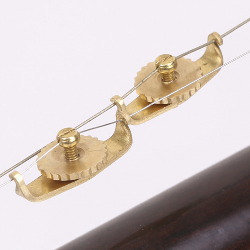 二胡微调纯铜质微调器二胡琴弦调弦调音器二胡配件调音辅助 如图