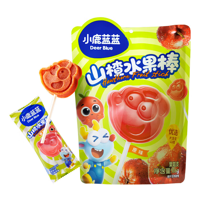 小鹿蓝蓝山楂棒拍5件 4.9元，小鹿蓝蓝鳕鱼肠拍4件 8.3元，小鹿蓝蓝婴标泡芙拍3件 8.9元 - 86线报