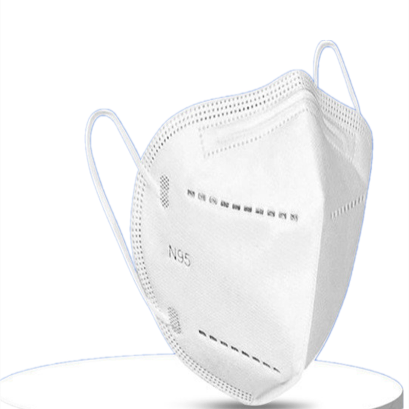 医用n95防护口罩防病菌透气医护专用一次性口罩 医用n95口罩 天使白