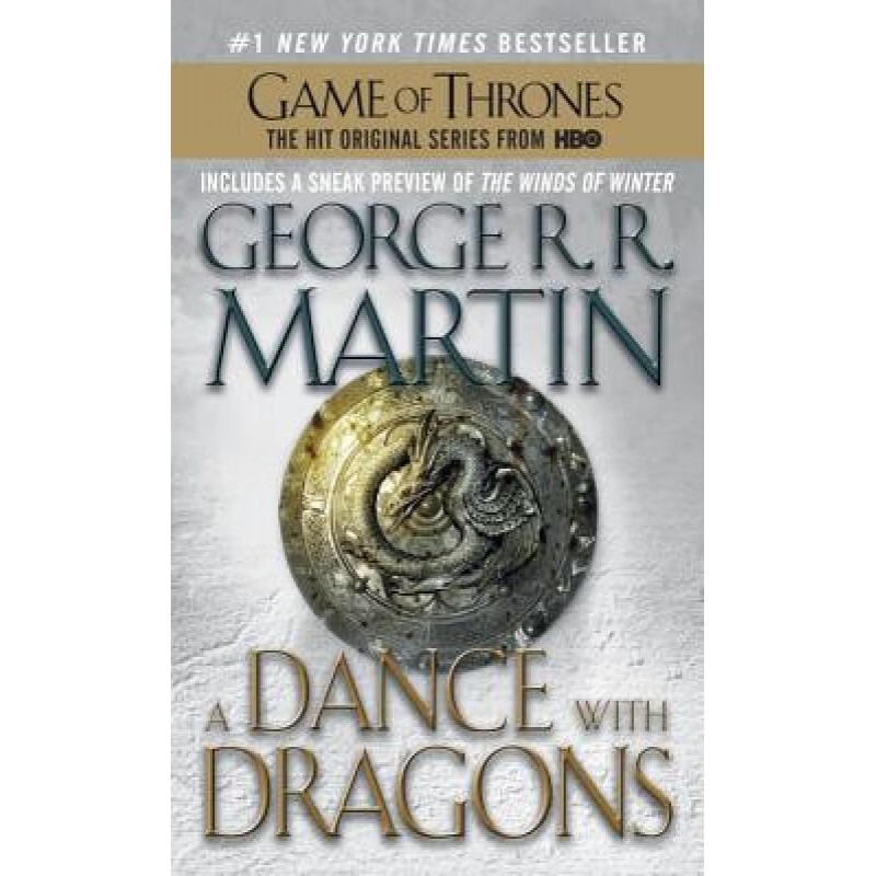A Dance with Dragons: A Song of Ice and 英文原版