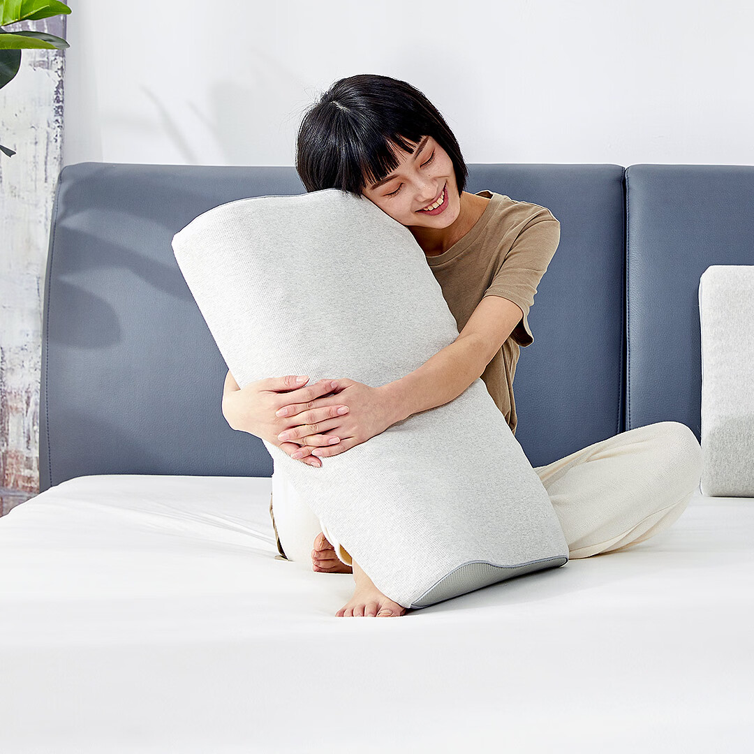 8H 慢回弹记忆棉 成人枕头护颈椎枕芯深度睡眠 H5混灰