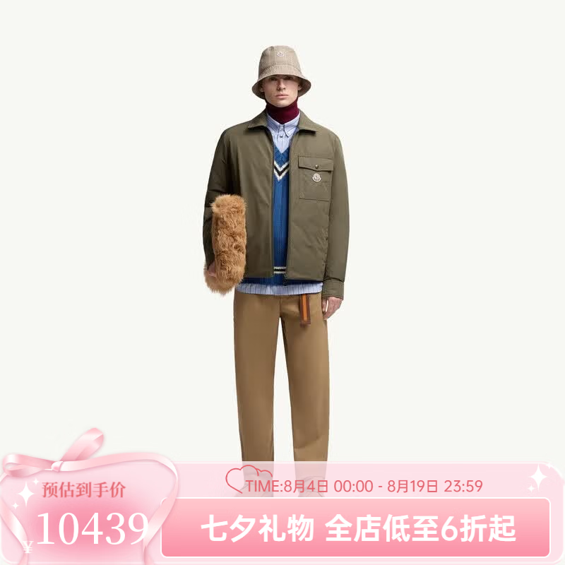 Moncler包税（MONCLER）Vigeon 羽绒服衬衫K20911G0001559876825 0码