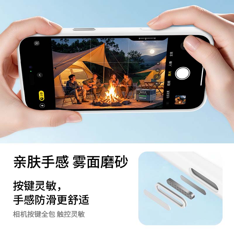 SHARK COVER鎏金磁吸手机壳适用苹果18promax手机壳iphone17promax防摔透明磨砂全包不发黄保护壳 【鎏金磁吸+6个月发黄包换】星宇橙 苹果18ProMax/17ProMax通用