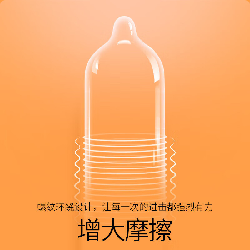 杜蕾斯(durex)避孕套情趣带刺阴狼牙大颗粒男专用物理持久延时女性秒喷超薄套 防早泄敏感套【凸点刺激颗粒】凸点螺纹12只装 情趣避孕套挑战一小时不射带刺阴狼牙大颗粒成人
