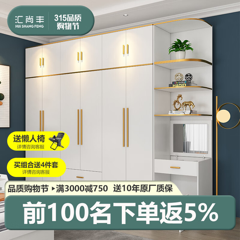 【比拼】汇尚丰白色衣柜评测：家居神器怎么样？插图