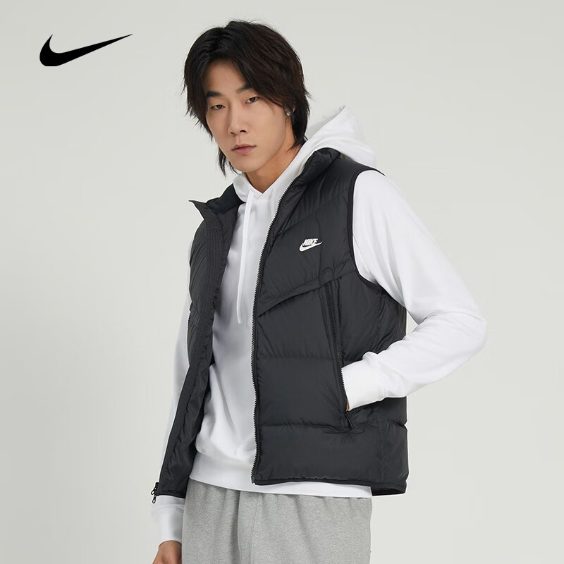 耐克（NIKE） 【滔搏运动】耐克男子AS M NK SF WR 650-D FLD VEST羽绒马甲服 DV1136-010 XL