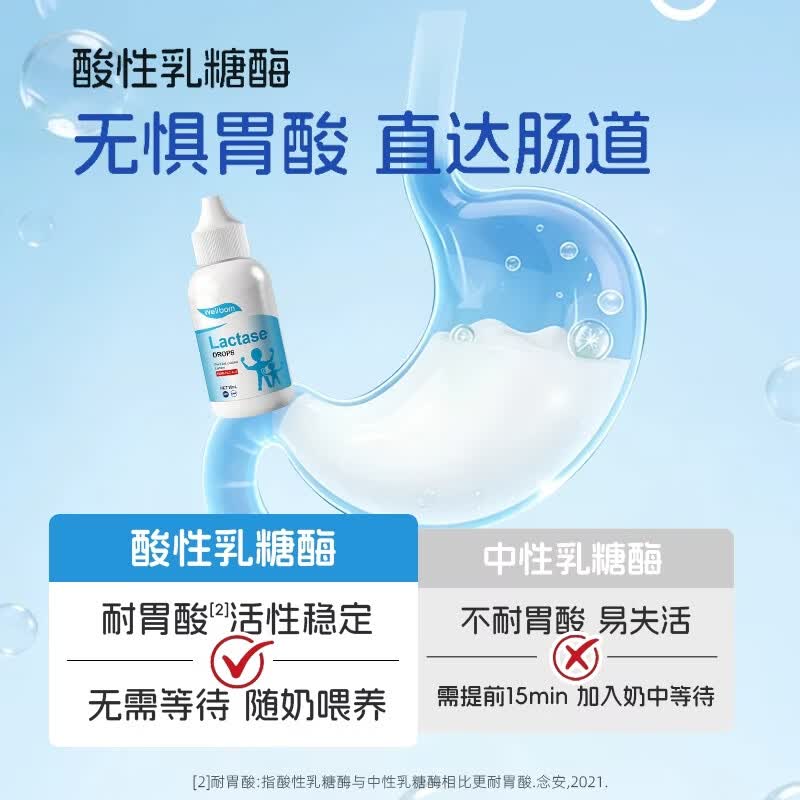 威尔邦(wellborn)Wellborn威尔邦酸性乳糖酶滴剂