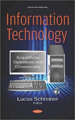 预订Information Technology: Acquisitions, Operations