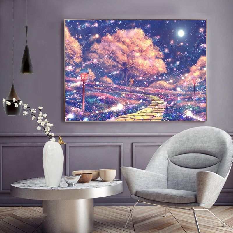 许愿树 满钻贴55*40cm