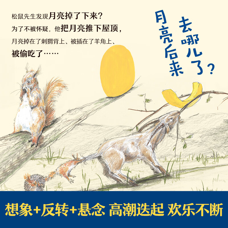 乐乐趣松鼠先生想象力绘本2-6-9岁小学生松鼠先生疯狂想象力绘本德国阅读彼得图画书奖松鼠先生新故事 【7册】松鼠先生绘本