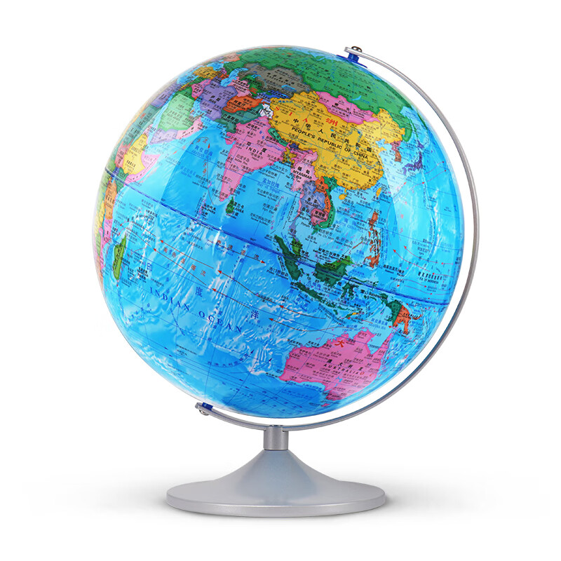 地球仪3d立体悬浮32cm大号金属底座教学版学生家居摆件高清夜灯发光