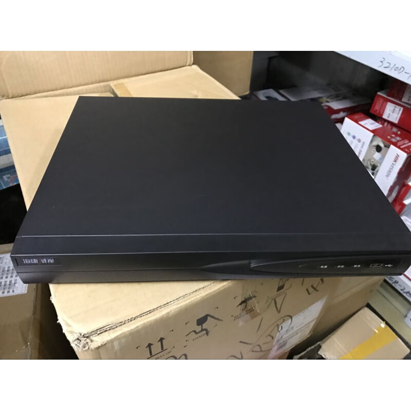 ds7816nk2 16路nvr双盘位网络硬盘录像机 黑色 无  16