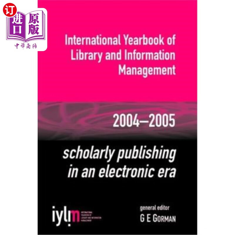 海外直订scholarly publishing in an electronic era: international