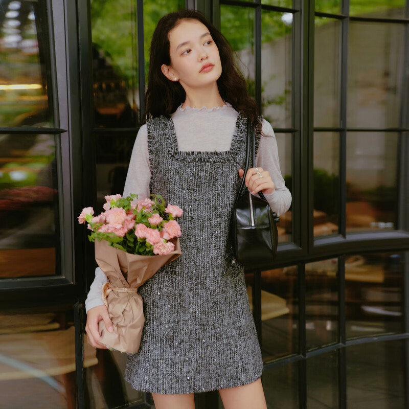 ���С��米��ȹǧ���U��A��ȹ��Ƭë���������ȹ ��ң��ֻ��� L 142Ԫ