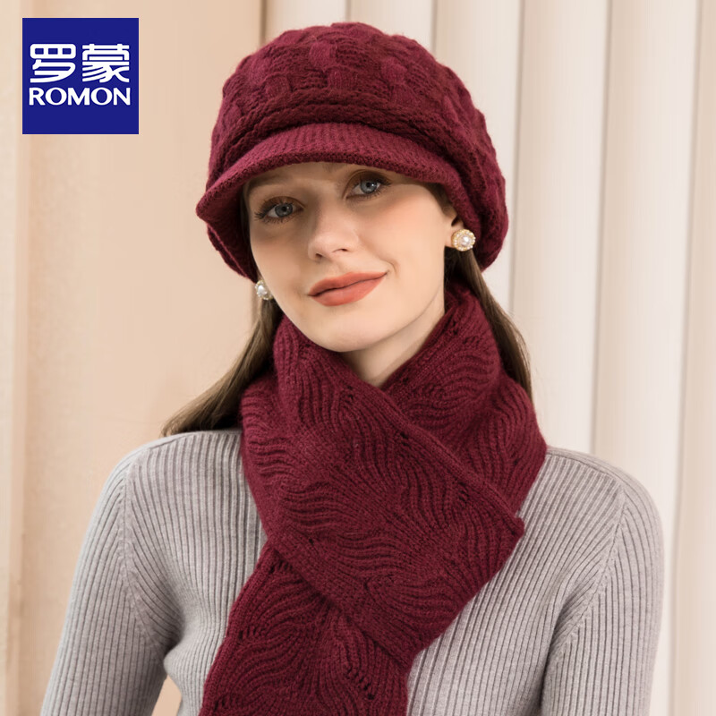 罗蒙品牌毛线帽，舒适保暖，京东销量稳步增长|显示毛线帽京东历史价格