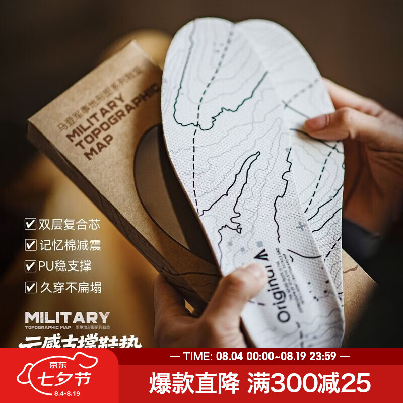 马登新款记忆棉缓震鞋垫夏季透气吸汗防臭踩屎感防滑加厚弹力鞋垫男 白色【满2双包邮】 1双 41码