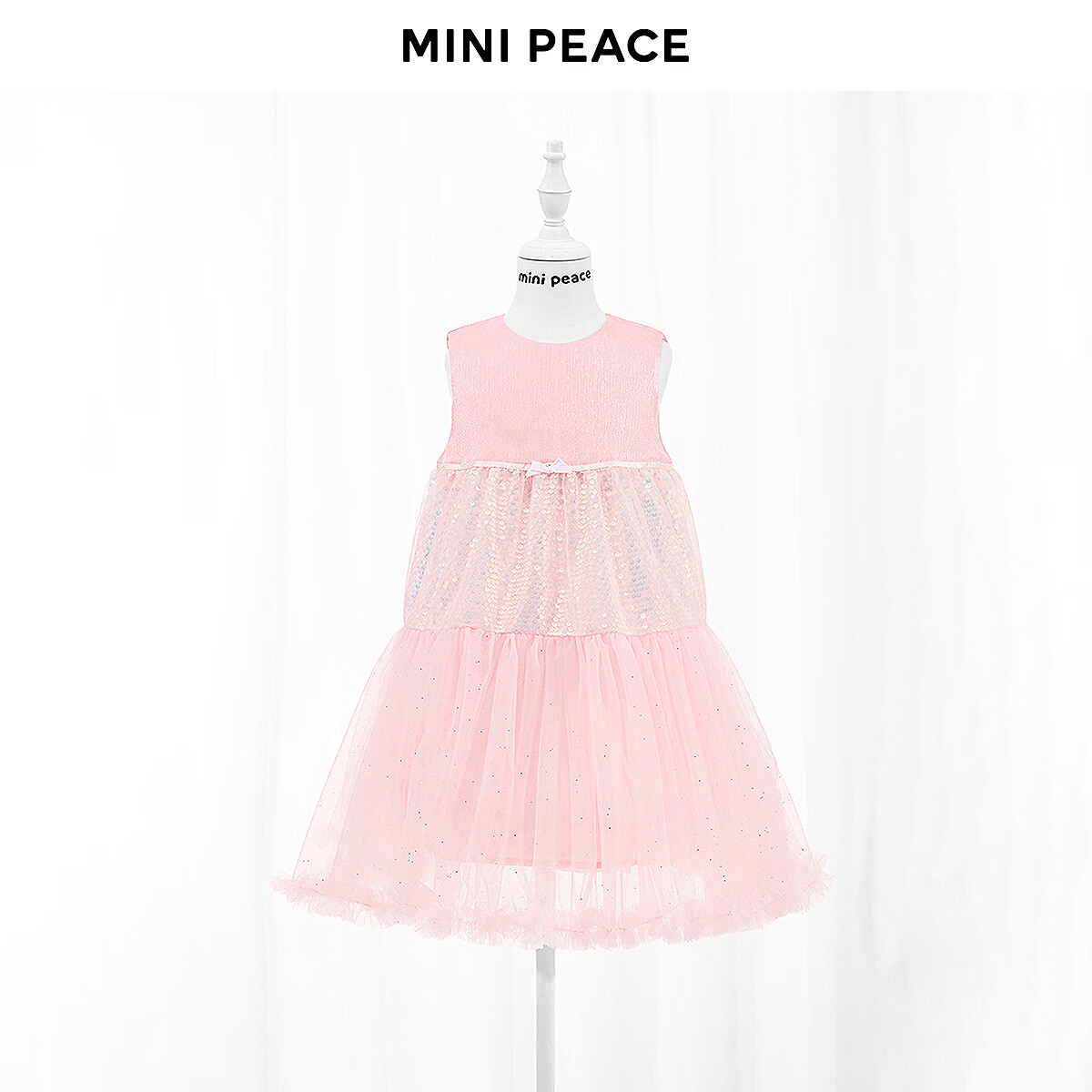 【公主系列】MINIPEACE太平鸟童装女童公主裙夏季新款儿童连衣裙