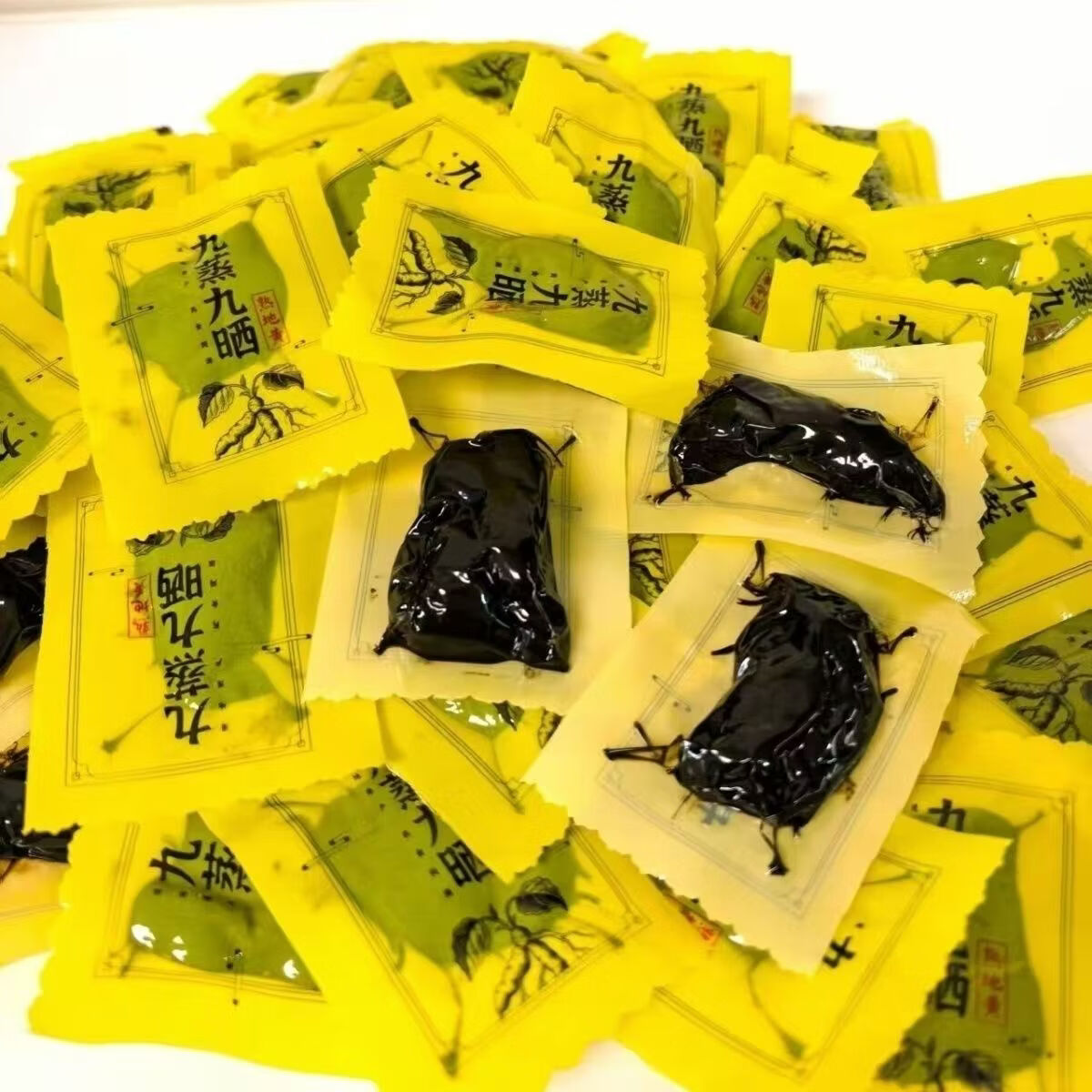 同仁堂河南焦作特级九蒸九晒熟地黄即食正宗中药补血滋阴益精填髓独立装 熟地黄净重 500g*1袋 【独立包装】