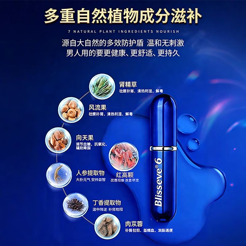 成人美事延时喷剂男用持久喷剂延迟小蓝瓶挿久不射早泄龟头敏感药 【全新升级】六代延时喷剂