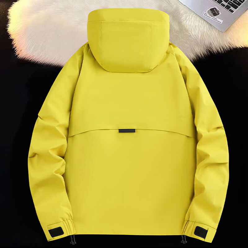 JEEP SPIRIT吉普冲锋外套男女三合一2026新款秋冬季户外防风防水登山夹克衣服 黑色【三合一】 M