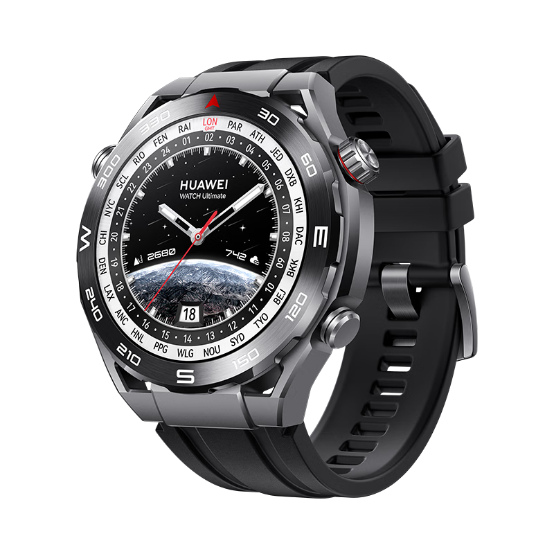 需抢券,plus会员:huawei 华为 watch ultimate 非凡大师 智能手表 48.