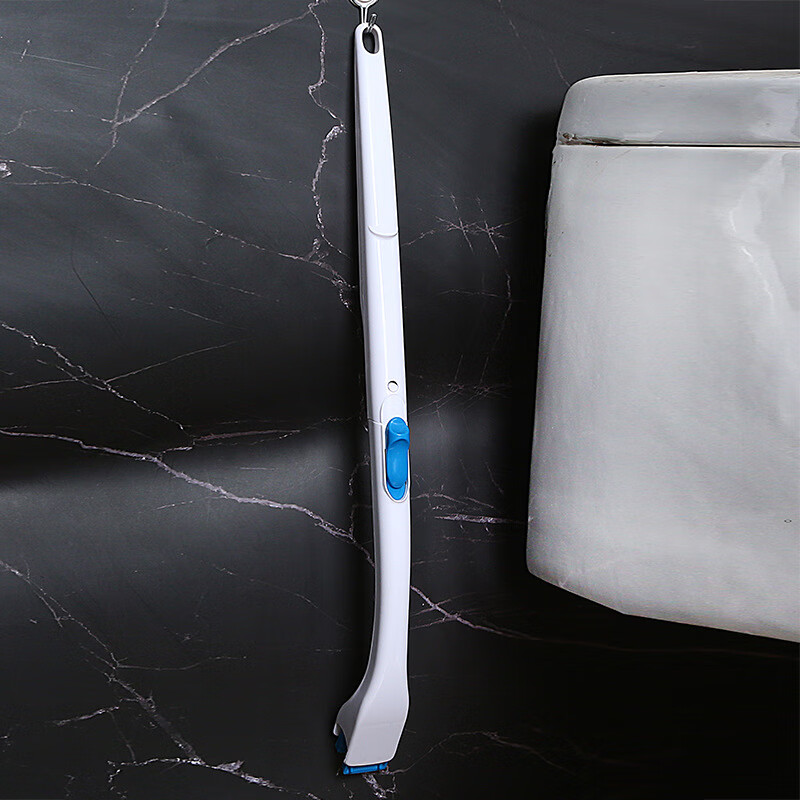 净安美一次性马桶刷套装日式可抛式替换头洗厕所擦马桶神器家用清洁刷子 替换芯(12个装)