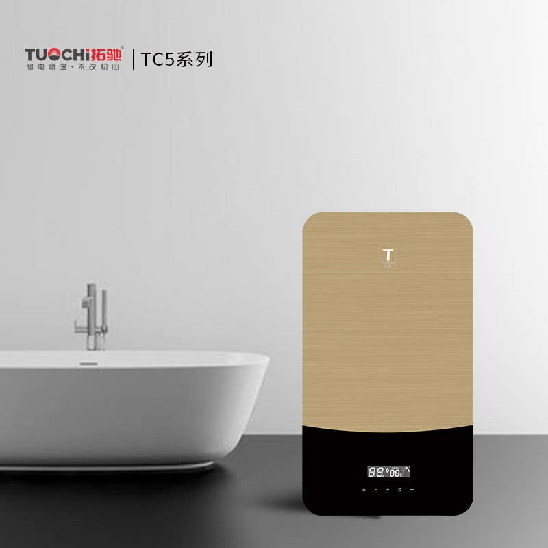 拓驰大水量电热水器 速热式恒温电热水器16升小型家用省电加热快 全屋