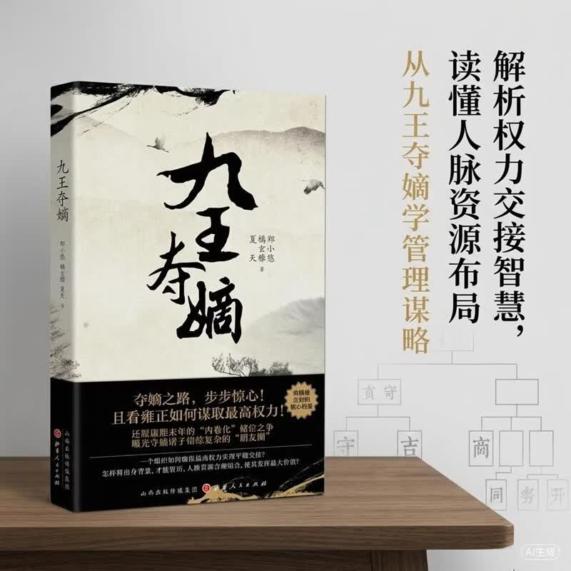 九王夺嫡 郑小悠 橘玄雅 夏天 著