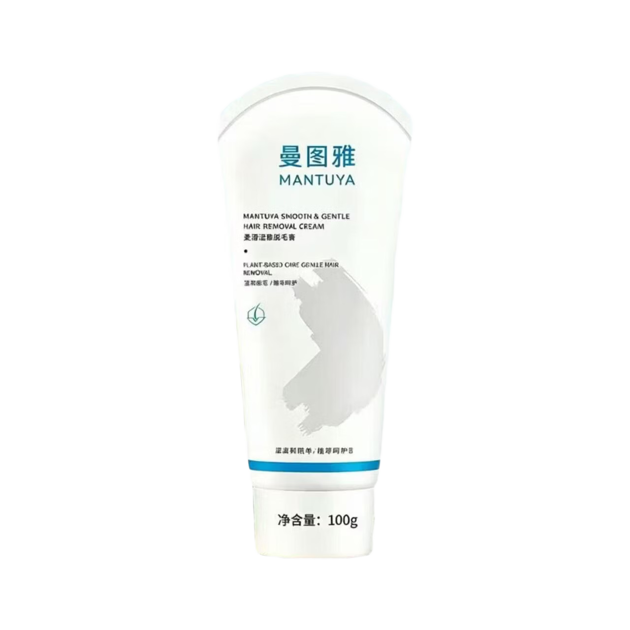 曼图雅柔滑温和脱毛膏【品牌正品】曼图雅腋下手部腿毛足部全身干净保湿 【 曼图雅柔滑温和脱毛膏】1支 100g 100%正品