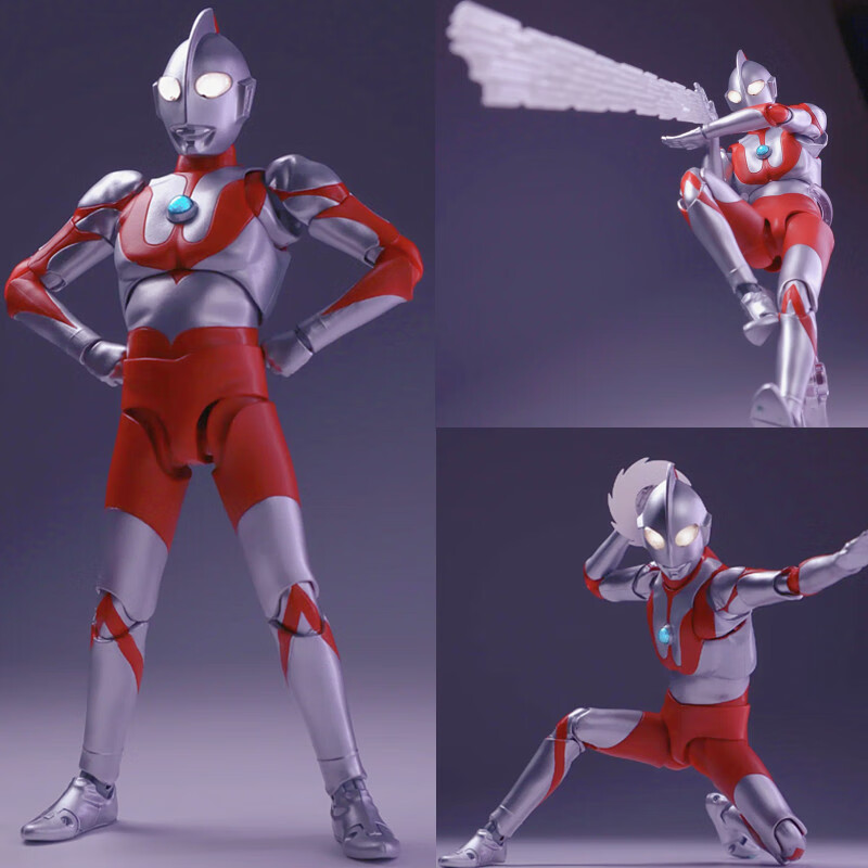 第100款儿童关节可动玩具人偶模型手办周边 【shf初代奥特曼真骨雕】