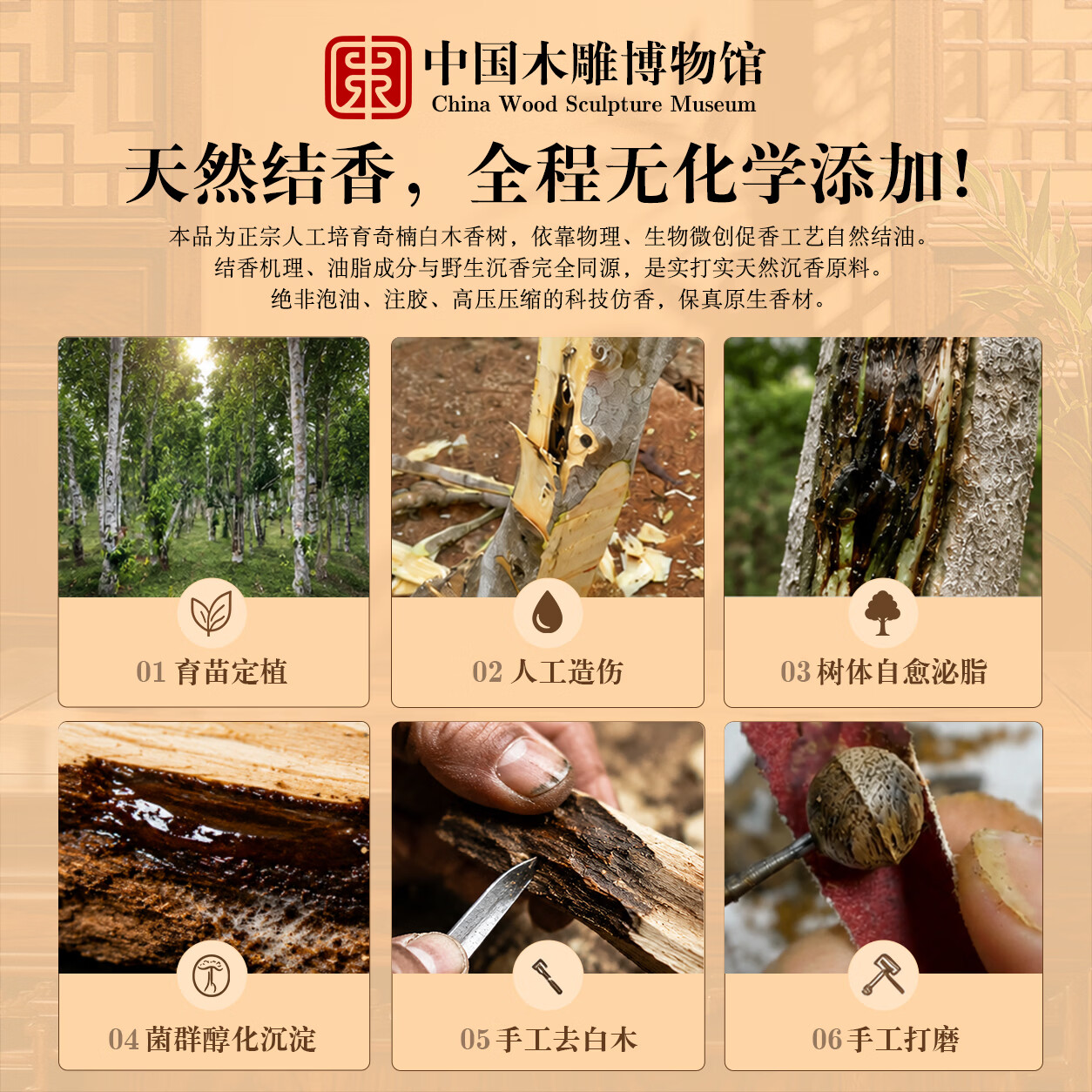 中国木雕博物馆沉香手串男士正宗天然海南奇楠收藏级八分沉水高端文玩女手链礼物 【入门级】莺歌绿奇楠8mm*23颗约6g+