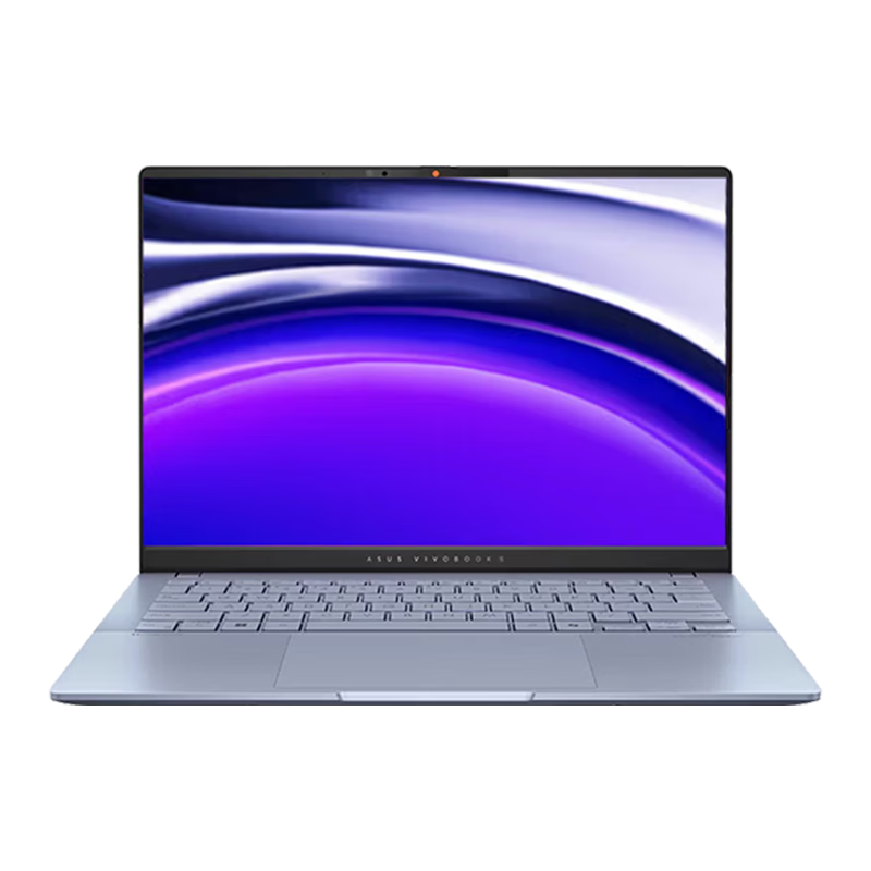 华硕（ASUS）无畏pro14 二代Ultra5 2.8K亮彩护眼高性能AI商务办公轻薄笔记本电脑228V 32G 1T 蓝色