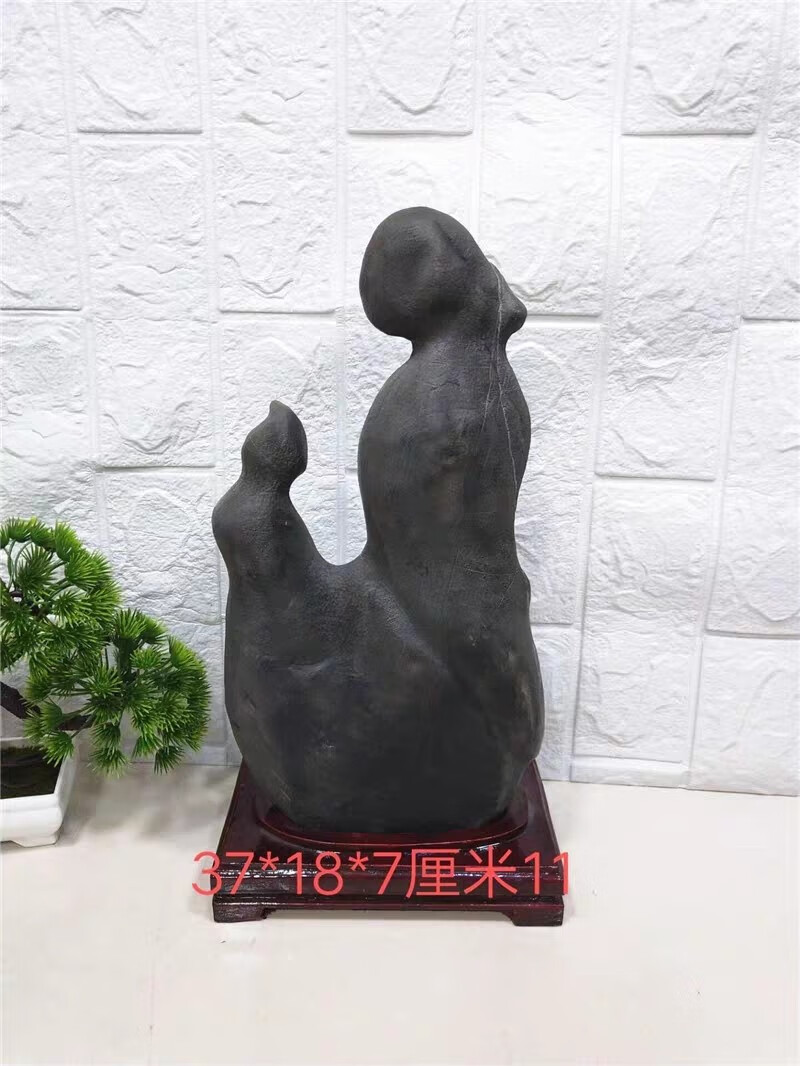 精品奇石广西彩陶石幽兰石水冲石原石观赏石家居装饰礼品收藏定制