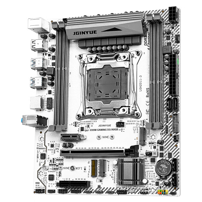 精粤 X99 D3 D4 M GAMING D3 ARGB 图 5