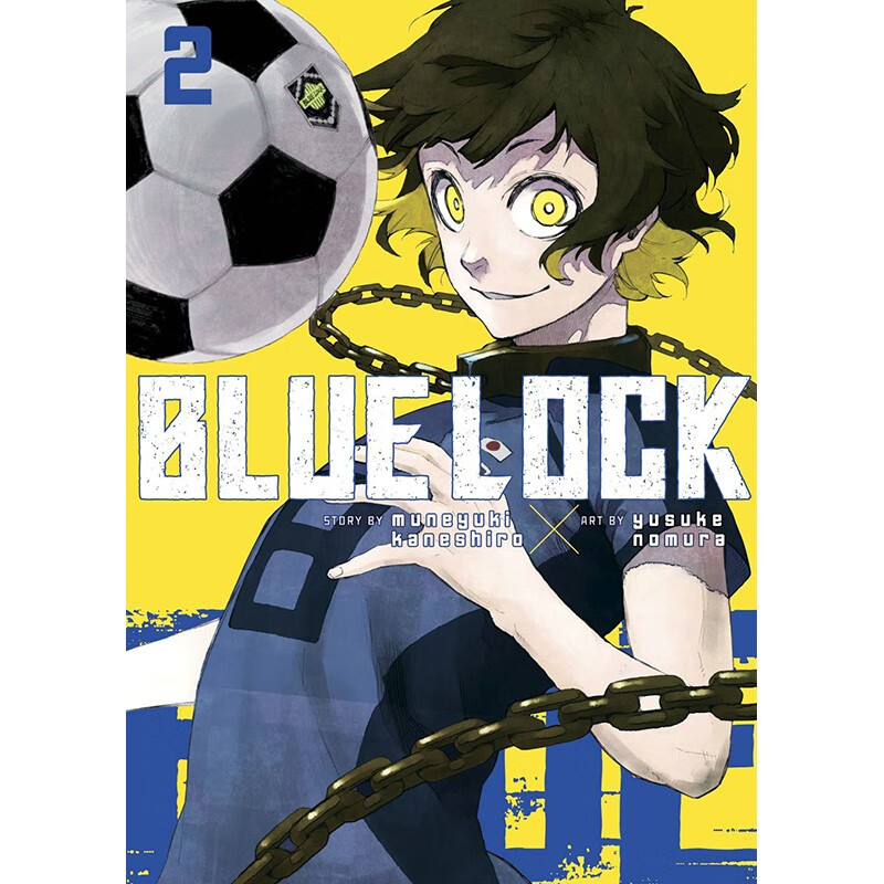 预订 英文原版 blue lock 2 蓝色锁2 kodansha comics muneyuki
