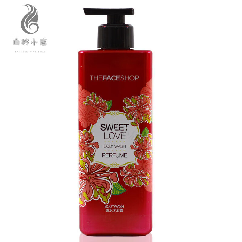 菲诗小铺(the face shop)浪漫邂逅甜蜜爱恋香氛沐浴露900ml香水滋润