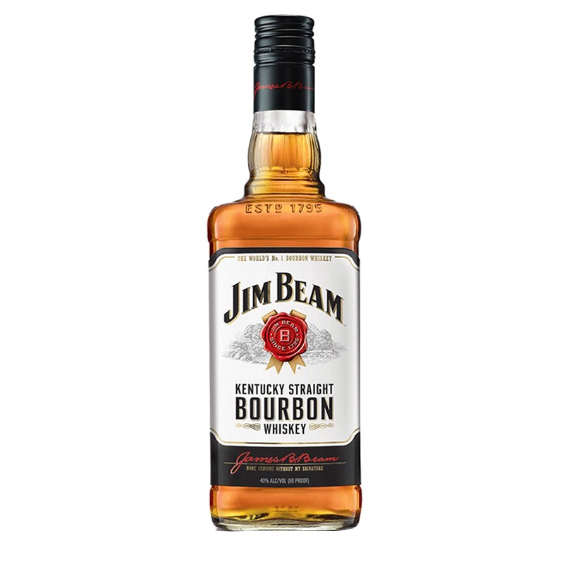 三得利(suntory)宾三得利金宾(jim beam)白占边黑麦波本威士忌 美国