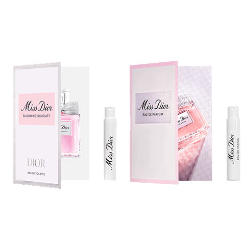 迪奥Dior【会员经典香氛体验礼】花漾淡香水1ml+迪奥小姐浓香水1ml